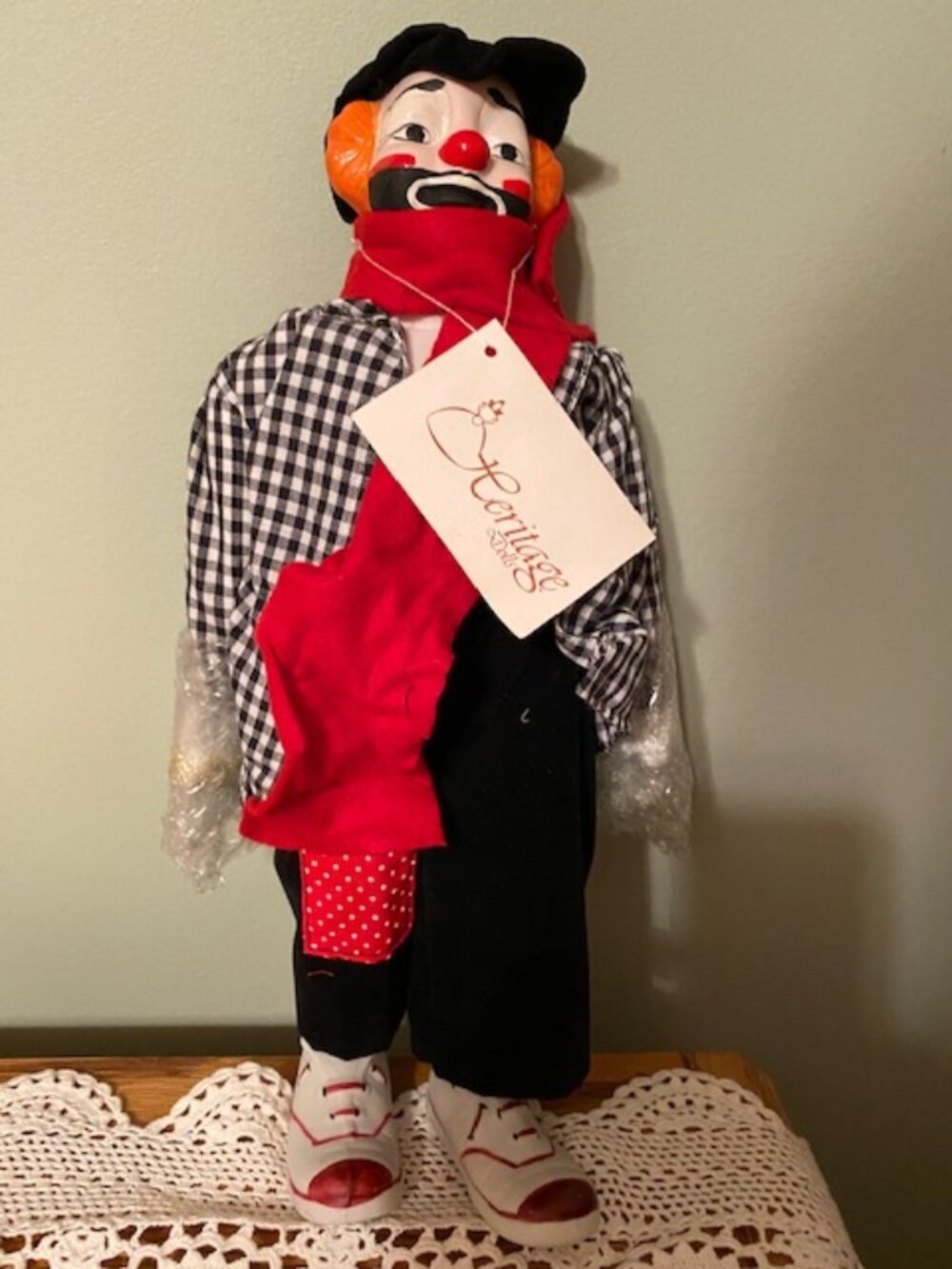 Heritage Doll Collection - Musical Clown - Raindrops Keep Falling On My Head